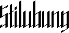 Stilubung Regular Condensed