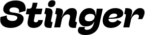 Stinger Fit Trial Bold Italic