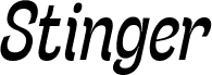 Stinger Slim Trial Italic