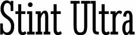 Stint Ultra Condensed