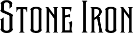 Stone Iron Regular