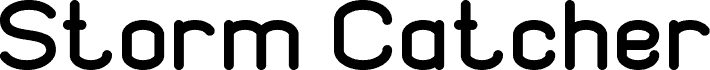 Storm Catcher font