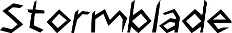 Stormblade Oblique