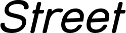Street Italic