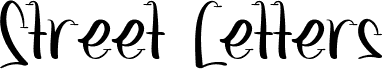 Street Letters Demo