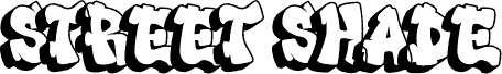 Street Shade-Shadow carattere