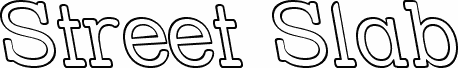 Street Slab - Outline Rev