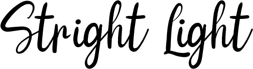 Stright Light font | Fonts2u.com