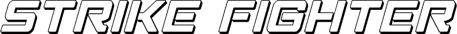Strike Fighter 3D Italic