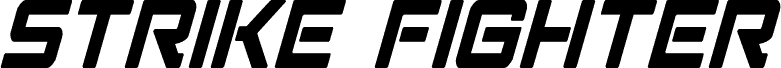 Strike Fighter Condensed Italic