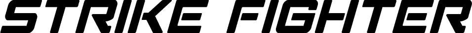 Strike Fighter Italic