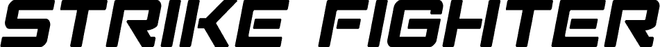 Strike Fighter Semi-Italic
