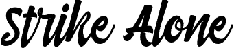 StrikeAloneScript