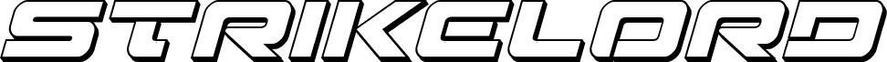 Strikelord 3D Italic