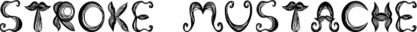 Stroke mustache