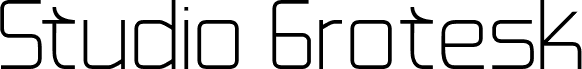 Studio Grotesk Light
