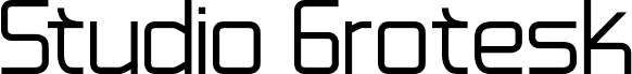 Studio Grotesk Regular