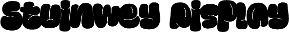 StuinweyDisplay-Regular FREE 字体