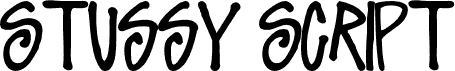 Stussy Script Regular