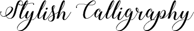 Stylish Calligraphy Demo