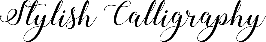 Stylish Calligraphy Demo font