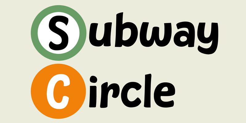 Subway Circle Czcionka