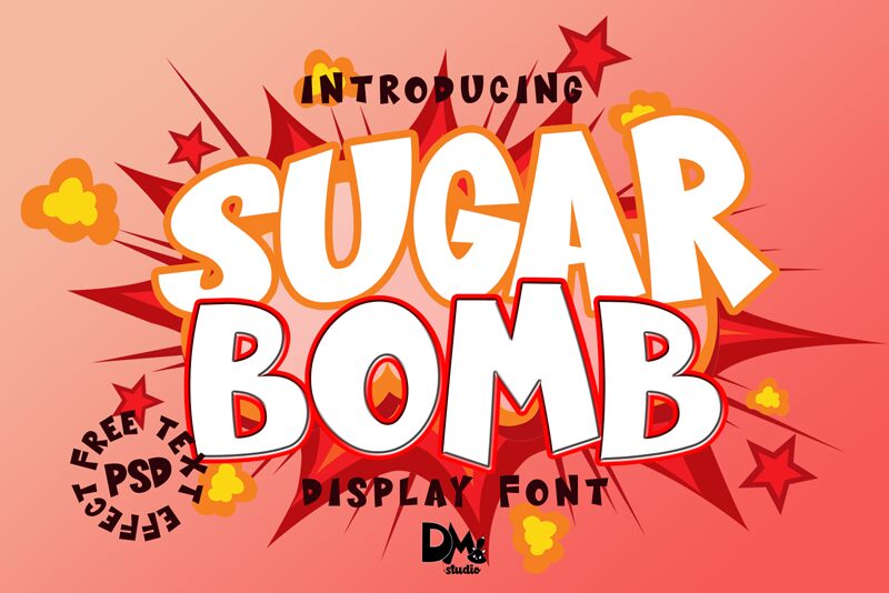 Sugar Bomb Fonte