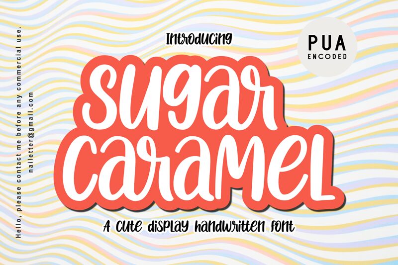 Sugar Caramel Fuente