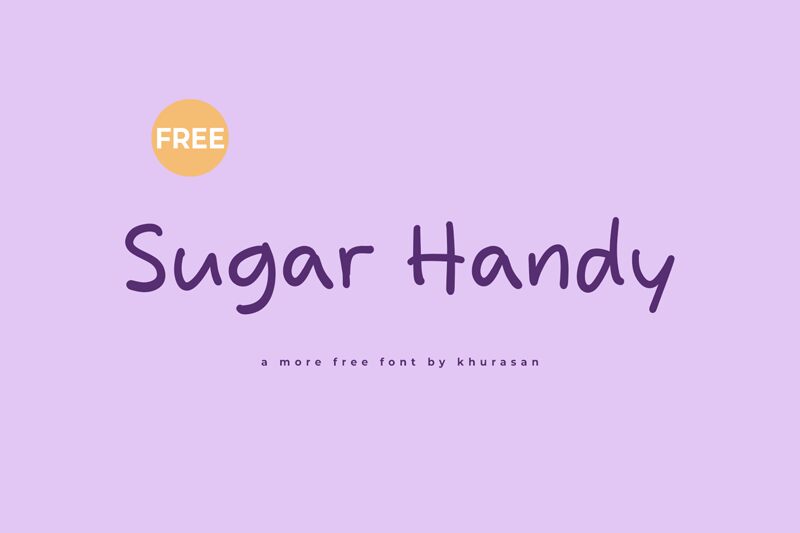 Sugar Handy Czcionka