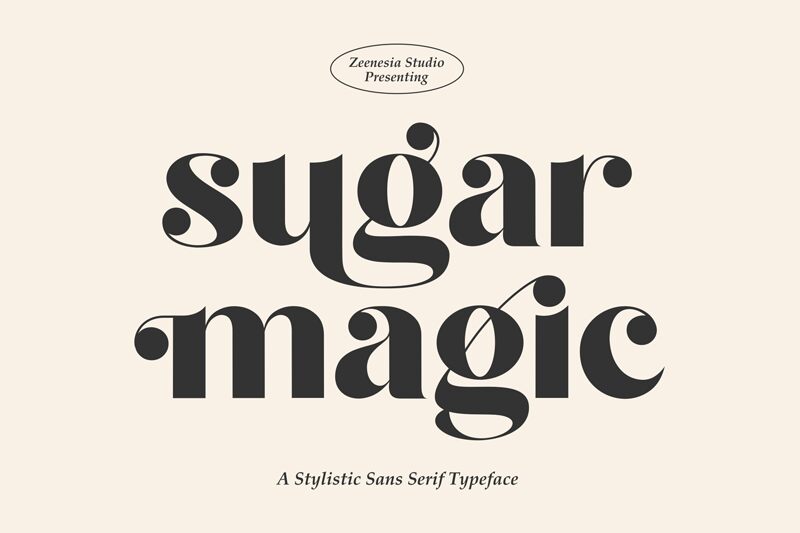 Sugar Magic Czcionka