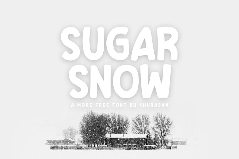 Sugar Snow Schriftart