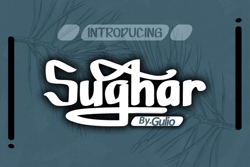 Sughar Schriftart