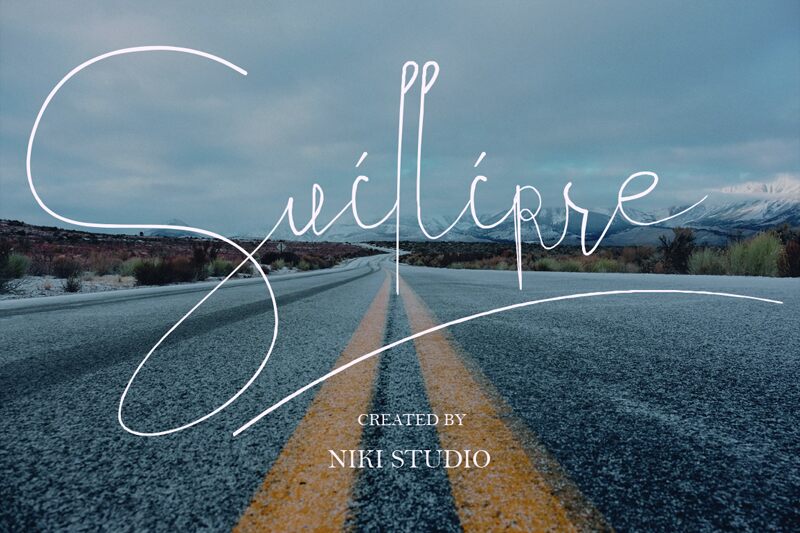 Suillirre — Font presentation