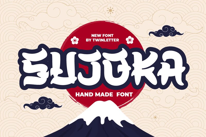 SUJOKA Schriftart