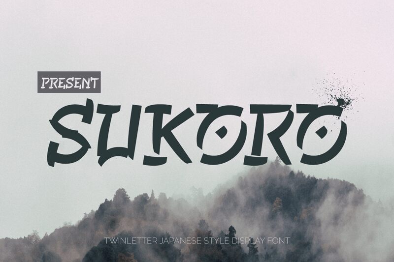 SUKORO Schriftart