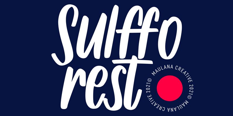 Sulfforest Schriftart