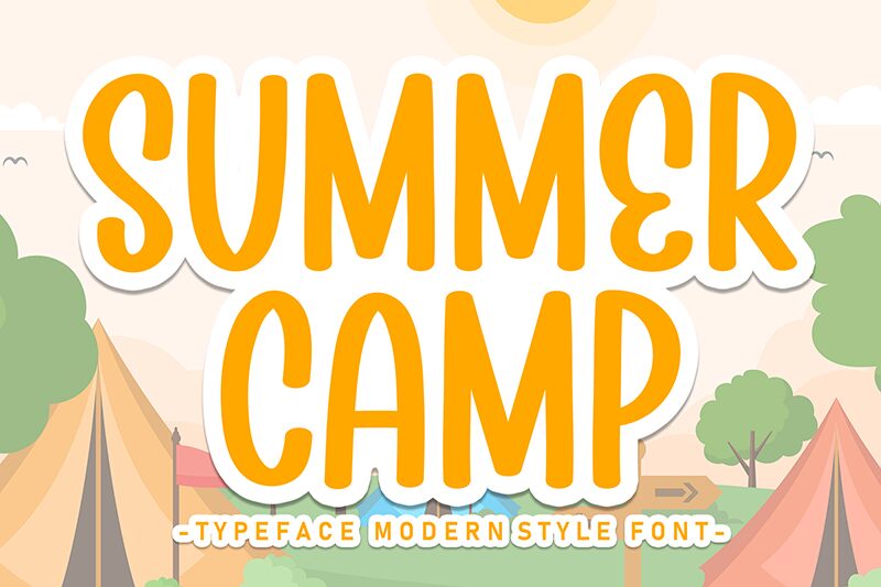 Summer Camp 字体