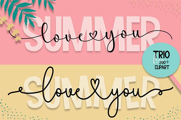 Summer Display Czcionka