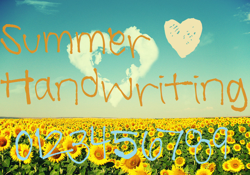 Summer Handwriting 字体