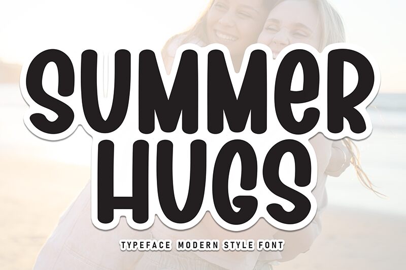 Summer Hugs 字体