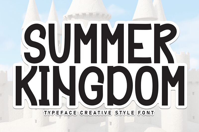 Summer Kingdom Czcionka