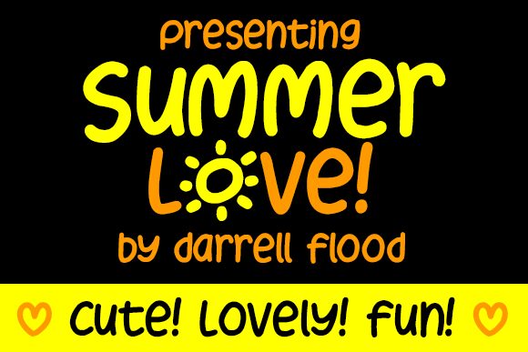 Summer Love Czcionka
