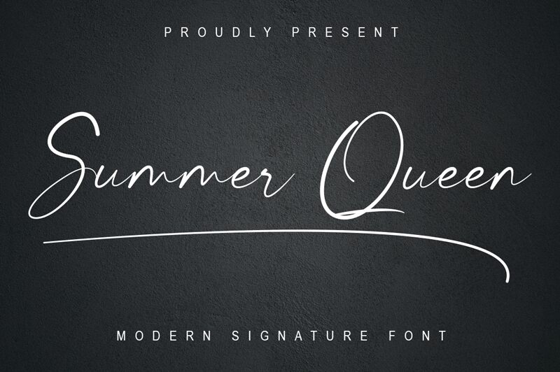 Summer Queen Schriftart