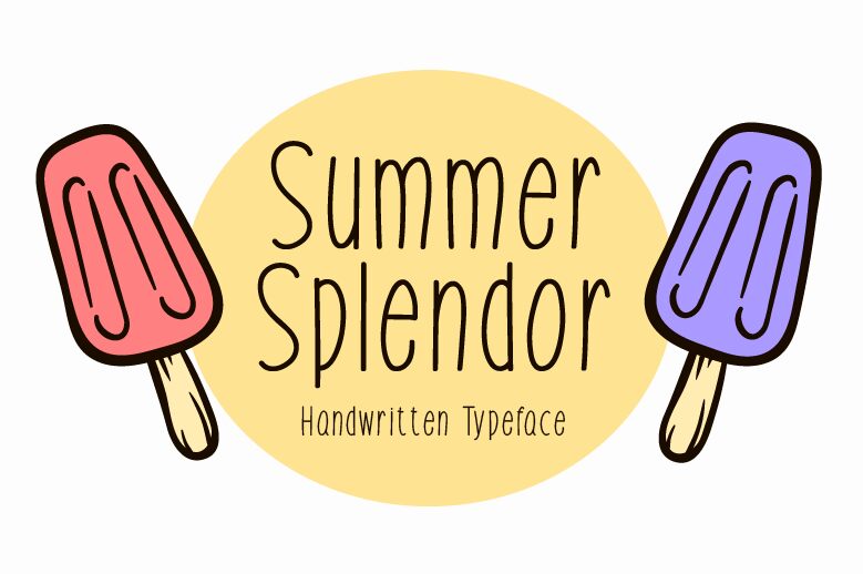 Summer Splendor Carattere