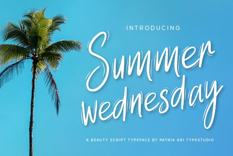 Summer Wednesday Script Czcionka