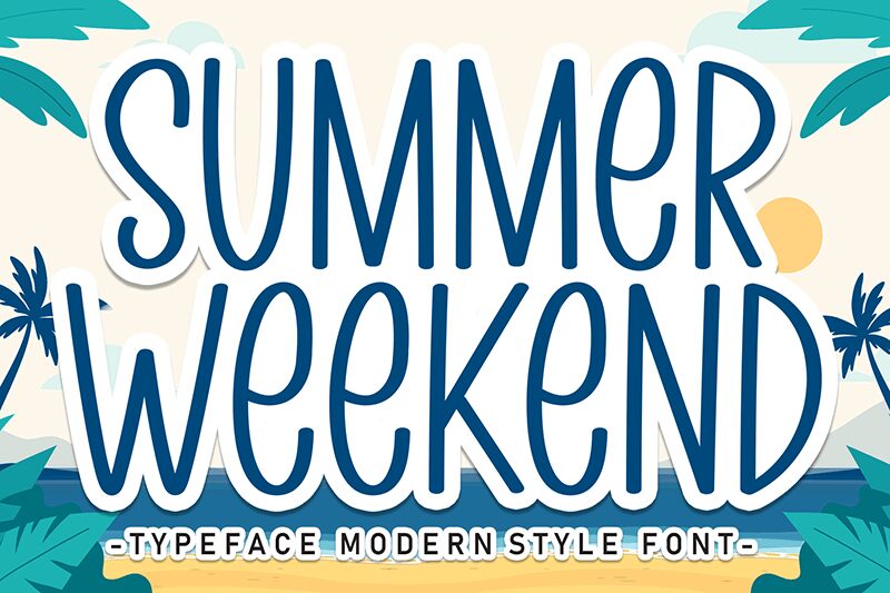 Summer Weekend الخط 