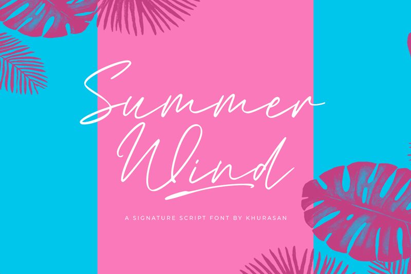 Summer Wind الخط 