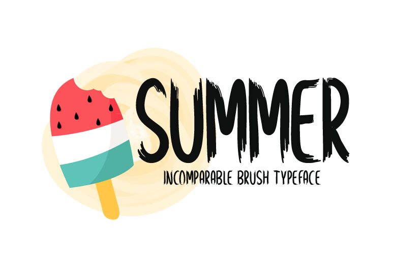Summer Schriftart