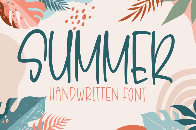 SUMMER フォント