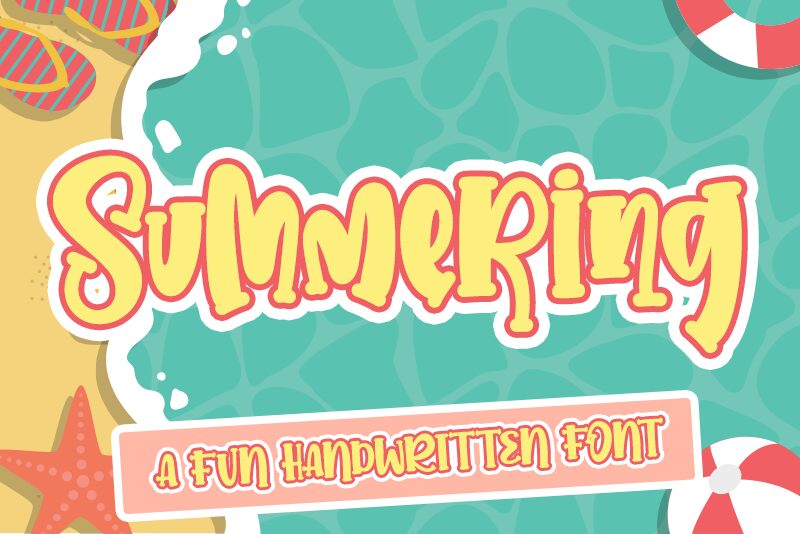 Summering Schriftart